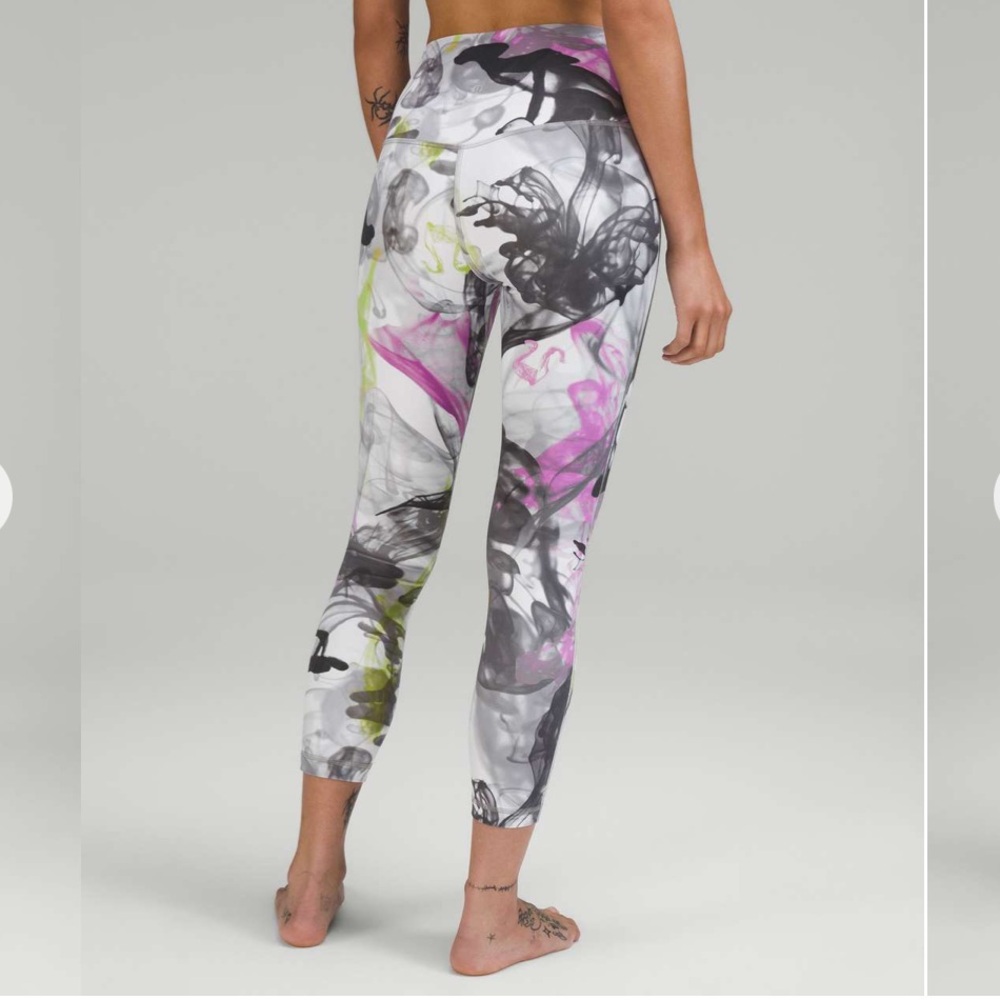 Lululemon Unicorn Throwback Print Align High-Rise Pant 25”